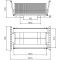 Twin pallet | for 20 traffic panels | and 20 base plates